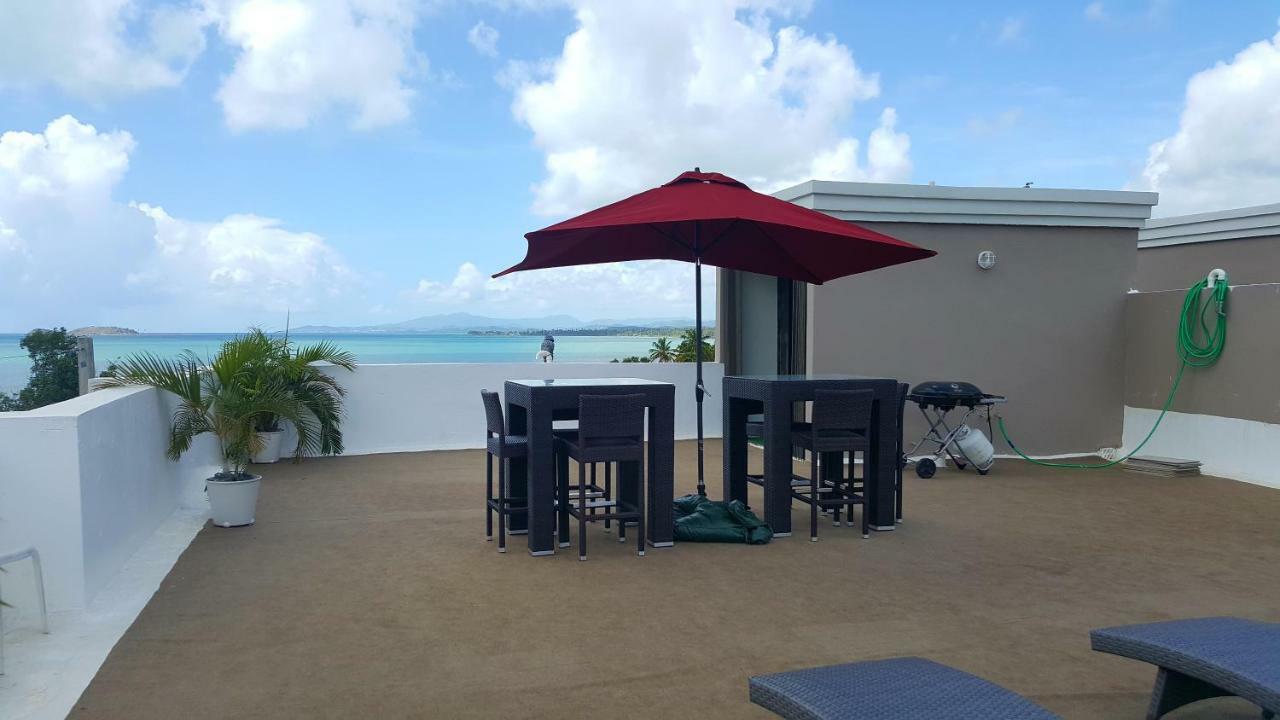Fully Air-Conditioned Beach Front Penthouse Apartment Naguabo Bagian luar foto